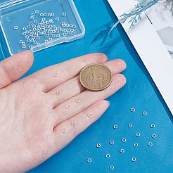 100 шт. стойка с покрытием из латуни открытые соединительные кольца&nbsp;KK-PH0013-59A