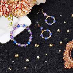 100 шт. 4 стиля гальванизированных немагнитных синтетических гематитовых бусин&nbsp;G-SC0003-14