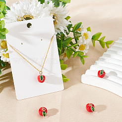 4шт латунные эмалированные подвески KK-BBC0010-01