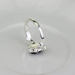 Кольца из сплава с натуральным лазуритом&nbsp;FS-WGF3EDB-01