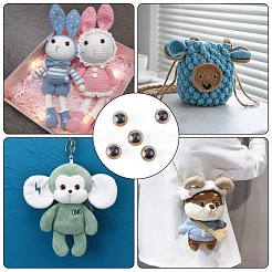 Пластиковые глаза куклы DIY-PH0005-23B