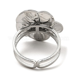 Кольца-манжеты открытого типа из нержавеющей стали марки 304&nbsp;RJEW-Z018-28P