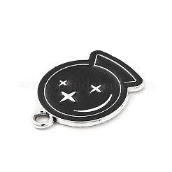Pendentifs d'émail en alliage&nbsp;ENAM-I053-D04