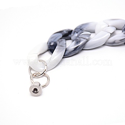 Акриловые бусины чехол для телефона цепочка&nbsp;LS-AJEW-WH0235-10B