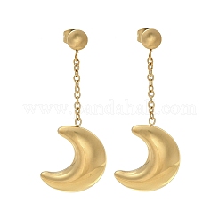 Серьги-гвоздики из нержавеющей стали 304&nbsp;EJEW-C137-04G