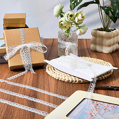 Отделочные ленты из полиэфирного кружева&nbsp;OCOR-WH20050-028B