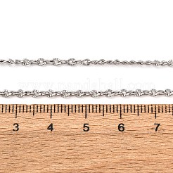 Ожерелья из латунной текстурированной витой цепи MAK-L045-05P