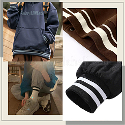 4.7 ярд полиэстеровой плоской эластичной полосатой ленты OCOR-GF0003-30A