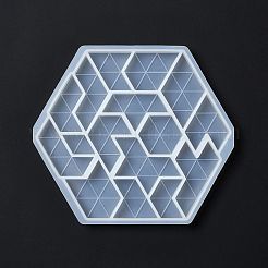 Pezzi di tangram fai da te display decorazione stampi in silicone&nbsp;DIY-G067-05E