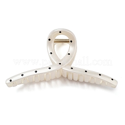 Милые заколки-коготки из ПВХ в горошек&nbsp;PHAR-S001-02B