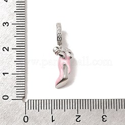 925 европейский подвесной брелок из стерлингового серебра STER-Z013-06P