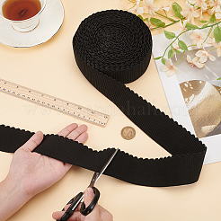 9 ярд плоского полиэстерового широкого эластичного шнура OCOR-MA0001-15A