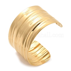 Браслеты-манжеты из нержавеющей стали 304 для женщин AJEW-P127-21G