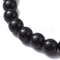 Braccialetti con perline elasticizzate in acrilico rotonde e primaverili&nbsp;BJEW-JB10224-02