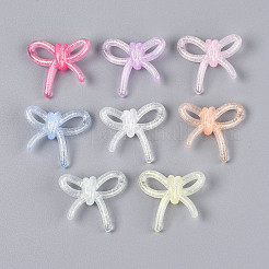 Светящиеся матовые прозрачные акриловые бусины&nbsp;TACR-T029-24M