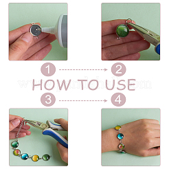 30 шт. оправы для кабошонов из нержавеющей стали 304&nbsp;STAS-UN0040-01A