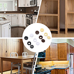 240 шт. 8-цветные пластиковые крышки для винтов с петлями&nbsp;CABI-CL0001-01