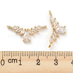 Pendentifs en zircone cubique clair en laiton&nbsp;KK-Q789-08G