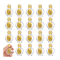 20 шт. стеклянные пустые бутылки для святой воды для религиозных целей&nbsp;AJEW-PH0006-97