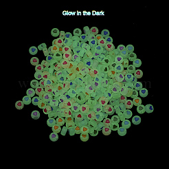 300 шт. Светящиеся акриловые бусины&nbsp;MACR-YW0001-38