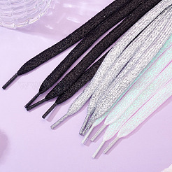 3 пара шнурков из полиэстера двух цветов&nbsp;AJEW-TA0002-36B