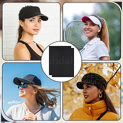 Пластиковая доска для кепки&nbsp;DIY-WH0591-246B-01