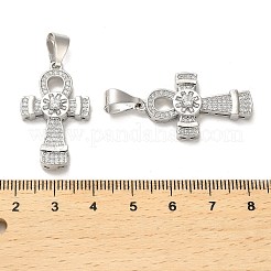 Латунные микро проложить кубического циркония подвески&nbsp;KK-K355-43P