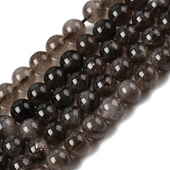 Природный дымчатый кварц нитей бисера&nbsp;X-G-B167-A09-8mm