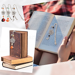 Закладки-крючки из сплава в тибетском стиле AJEW-AB00019