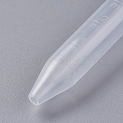 プラスチックドロッパー  目盛付きピペットを移す  レッド  122x12~23mm  容量：5ミリリットル&nbsp;TOOL-WH0079-05E