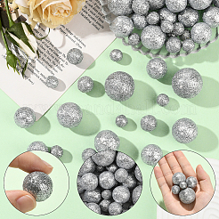 160 шт. 10 вида блестящих пенопластовых шариков&nbsp;DIY-SP0005-58A