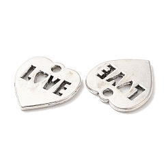 Tibetischer stil Aluminium Anhänger & Charms&nbsp;LS-PALLOY-R143-11AS