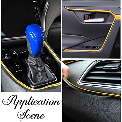 Modanatura autoadesiva in pvc per interni auto&nbsp;AJEW-WH20042-42A