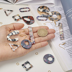 Набор для изготовления геометрических сережек своими руками DIY-TA0004-86