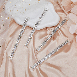 4 шт. сплав хрустальные стеклянные стразы соединительные подвески&nbsp;FIND-FH0009-56