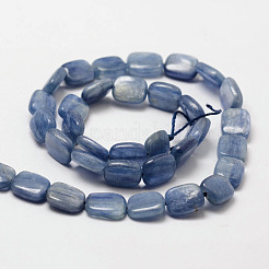 Прямоугольный натуральный кианит / цианит / нити из бисера дистен G-O140-01E