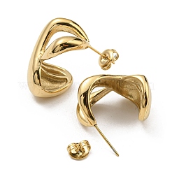 Серьги-гвоздики в виде бесконечности из нержавеющей стали 304 EJEW-I286-03G