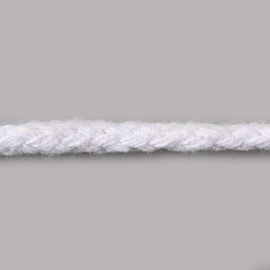 木綿糸  ピグテール  ラウンド  ホワイト  5mm&nbsp;OCOR-TAC0016-01K