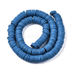Perle piatte tonde polimero a mano di argilla&nbsp;CLAY-R067-10mm-44