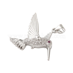 Латунные микро проложить кубического циркония подвески KK-A228-04P