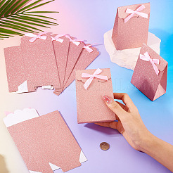 Rechteckige Geschenktüten aus Glitzerpapier&nbsp;CARB-TAC0002-05E