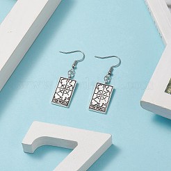 Orecchini pendenti in acciaio inossidabile 304&nbsp;EJEW-JE05180-03