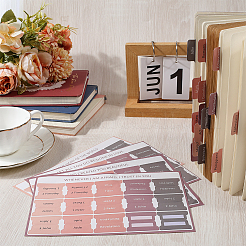 Этикетка наклейка бумага самоклеящиеся наклейки DIY-WH20001-30A