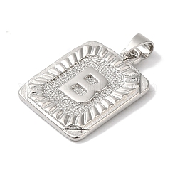 Pendentifs de placage en laiton&nbsp;KK-B092-42P-B