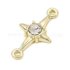 Breloques de connexion en alliage et strass&nbsp;AL-CBAFCDA-08G