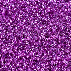 MIYUKIデリカビーズ  シリンダー  日本製シードビーズ  11/0  （db0422)亜鉛めっきフスキア  1.3x1.6mm  穴：0.8mm  約2000PCS /ボトル  10 G /ボトル&nbsp;SEED-JP0008-DB0422