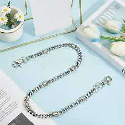 1 шт. цепочка из сплава витая для брюк&nbsp;AJEW-CP0009-36
