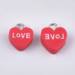 Подвески из полимерной глины ручной работы X-CLAY-S091-92