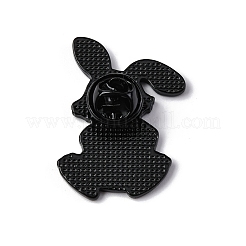 Булавки с эмалью кролика&nbsp;JEWB-D300-02EB-01