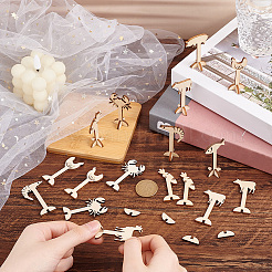 40 комплект 8 стилей деревянных украшений для витрин DIY-OC0012-71